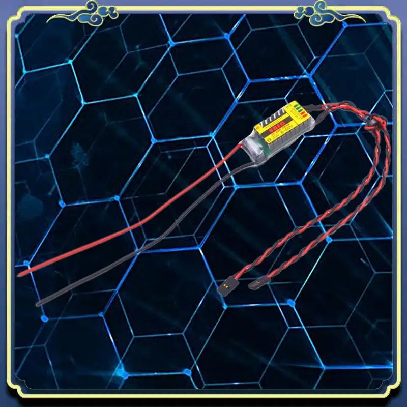 

Портативный 20A BEC SBEC с перемычкой для 5 В, 5,5 В, 6 В, 7 В или 9 В, высоковольтный вход 2-12S для радиоуправляемого дрона-самолета