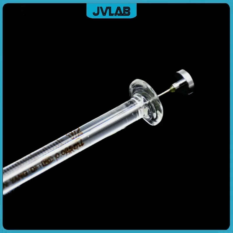 Microsampler Microliter Syringes 25ul Micro-injector Syringe 0.025ml Sharp Tip For Gas Chromatography Injector Flat Tip For HPLC