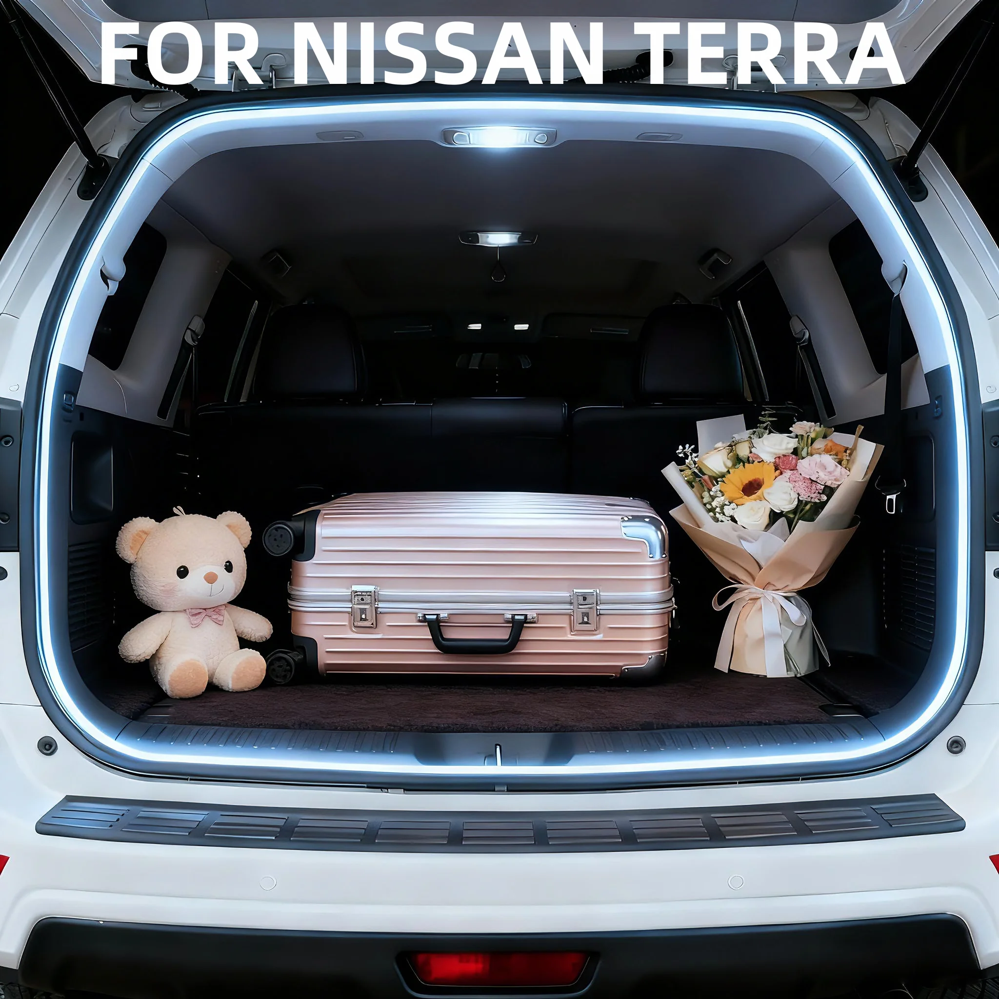 

For NISSAN TERRA brightness trunk lighting ambient light interior decoration LED Rear Trunk Light Bar