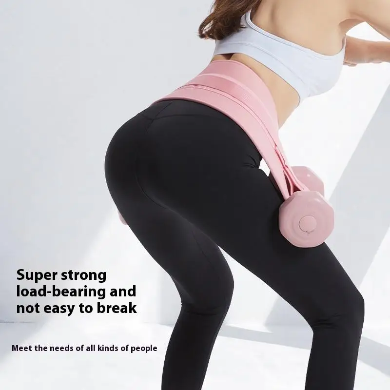 Cinturón de ejercicio con mancuernas, soporte de peso de empuje de cadera para puente de glúteos efectivo, entrenamiento de pesas, cintura, Fitness, 1 ud.