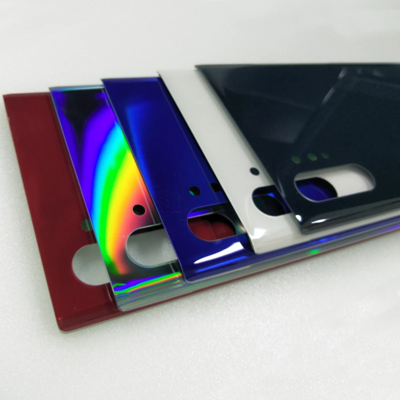 For Samsung Galaxy Note 10 plus Back Battery Cover Glass Rear Door Housing Cover Replacement Phone Case For Note10 plus note 10+