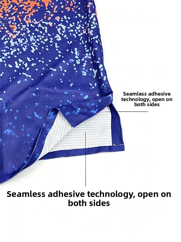 Pibi New Seamless Pressed Glue  Sports Fitness Outdoor Running Marathon Athletic Competition Track And Field Suit