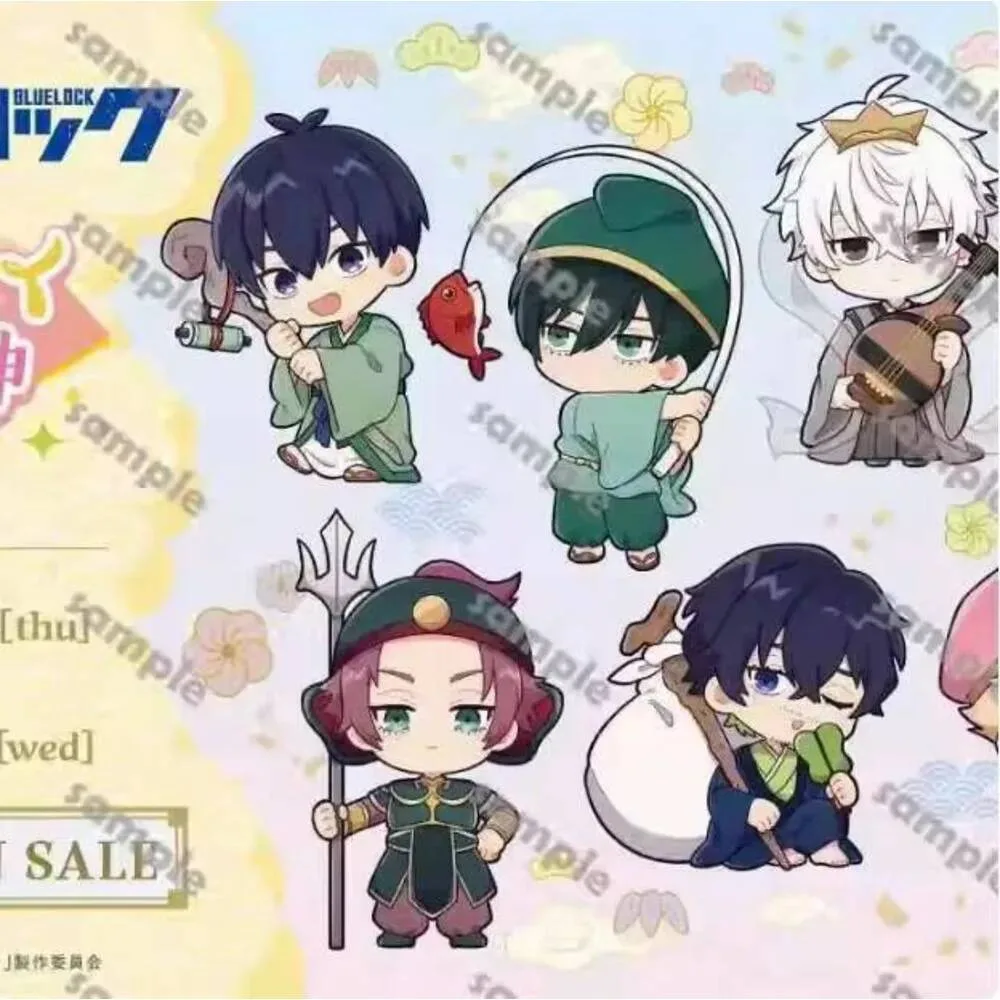 

Новинка 2025 года, аниме, косплей, декор для рабочего стола, синий замок, Чигири Хёма Рисуке Кунигами Бачира Мегуру, акриловая подставка, фигурка, модель, тарелка