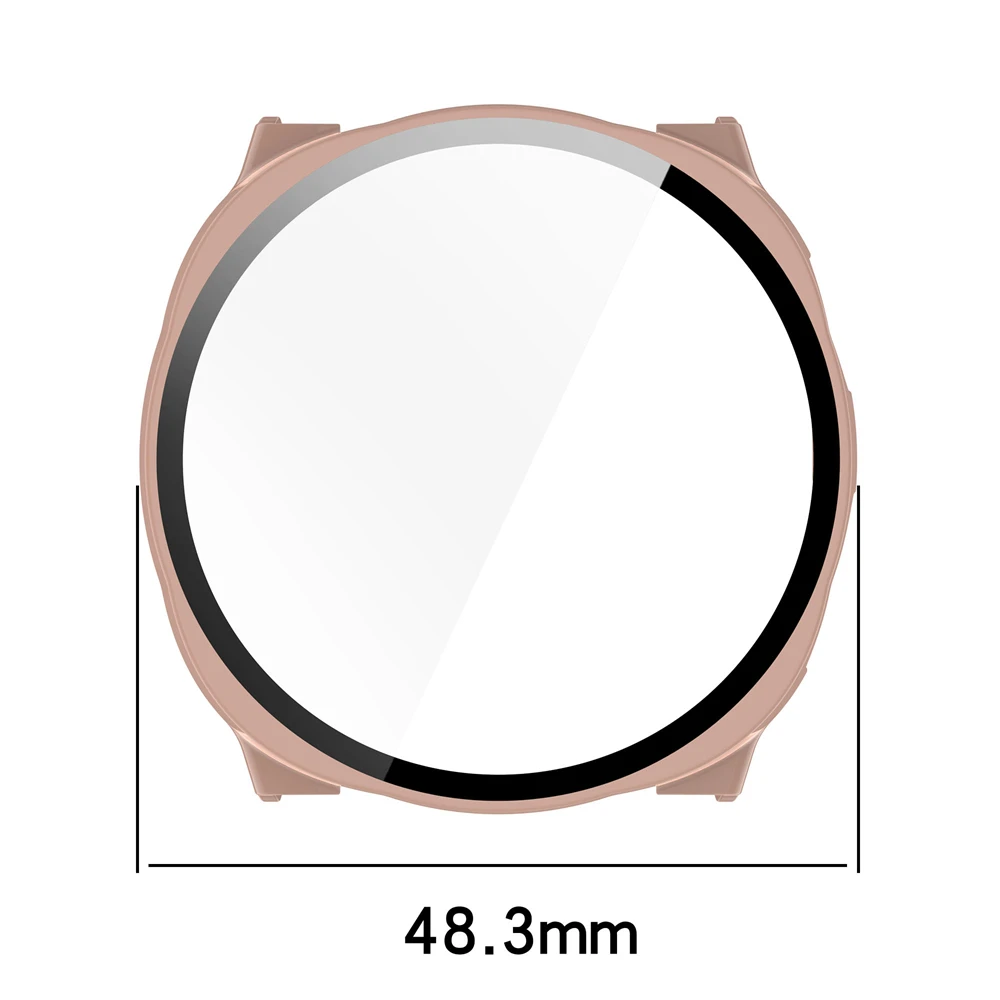 Case Cover and Tempered Glass Screen Protector For Keep Watch Pilot 1 Frame High Quality PC Slim Protective Accessories