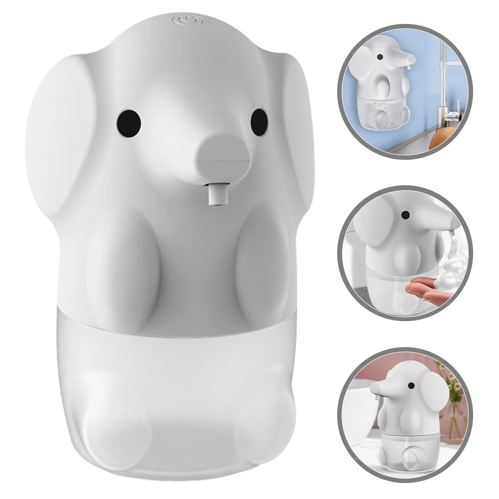 Automatic Soap Dispenser Cute Animal Touchless Hand Soap Dispenser Auto Bubble Hand Washing Machine For Bathroom Kitchen