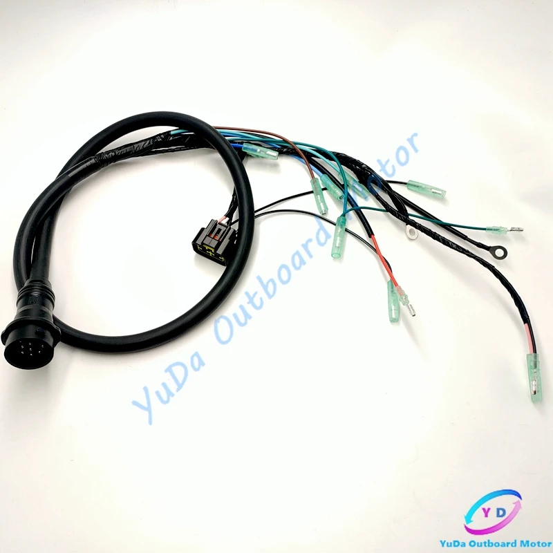 66T-82590 Wire Harness Assy(10Pin) for Yamaha Boat Engine 2T 30HP 40HP 66T-82590-00-00 66T-82590-20 66T-82590-20-00 66T-82590-00