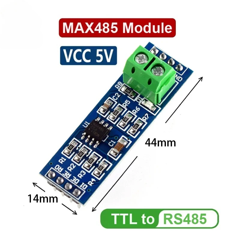 MAX485 Module RS-485 TTL Turn To RS485 MAX485CSA Converter Module For Arduino Microcontroller MCU Development Accessories