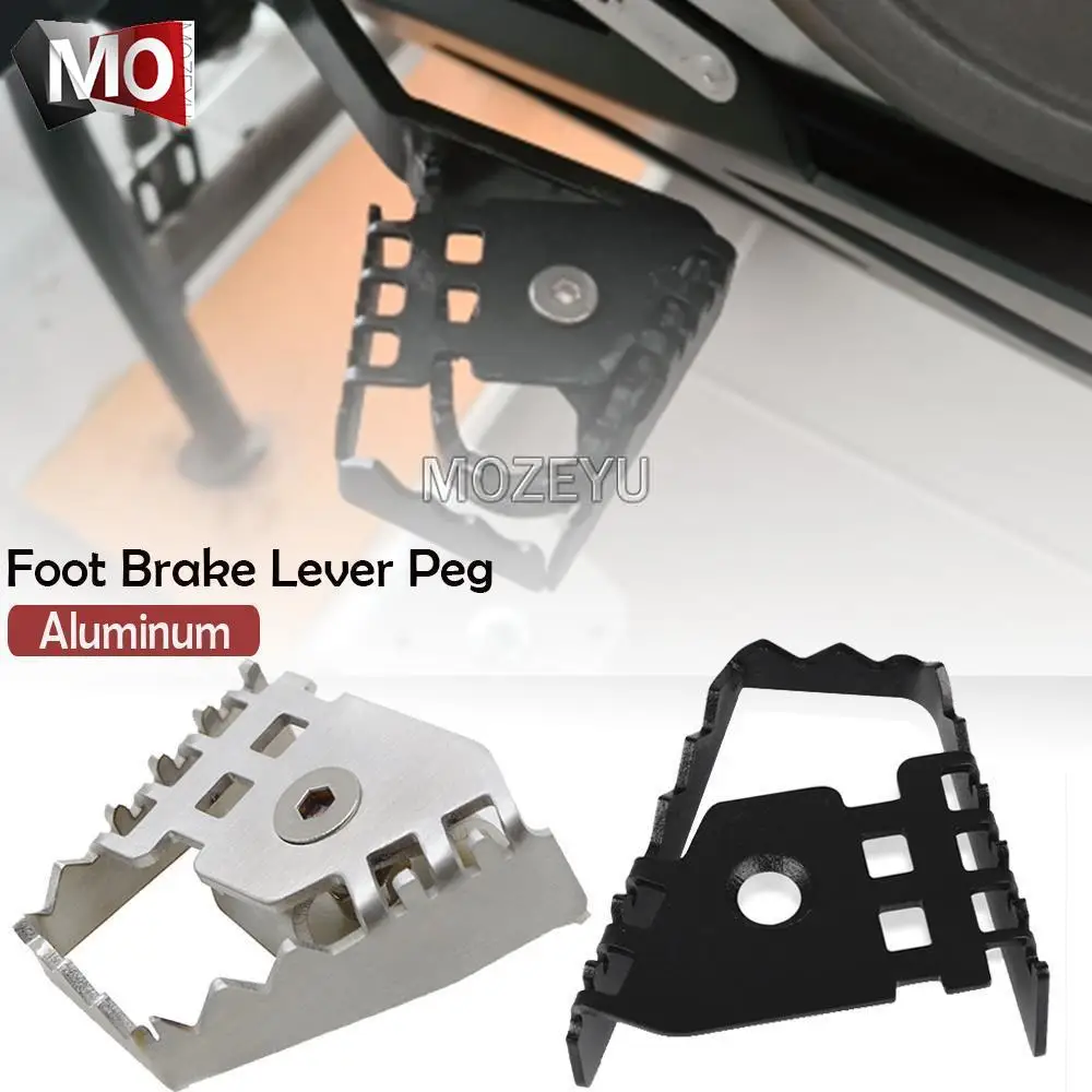 For BMW F800GS F700GS F650GS R1150GS R1200GS Adventure R1200 GS LC Foot Brake Level Pedal Enlarge Extension Rear Brake Peg Pad