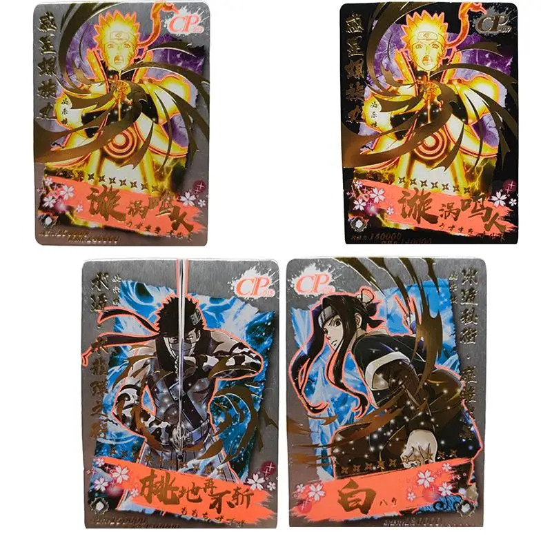 

Naruto Cp Series Uchiha Sasuke Uzumaki Naruto Anime Characters Game Collection Flash Card Cartoon Toys Christmas Gift