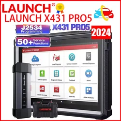 2024 Launch X431 PRO5 PRO 5 Car Diagnostic Tools J2534 Smart Box Programming Automotive OBD2 Scanner pk X-431 V+ X431