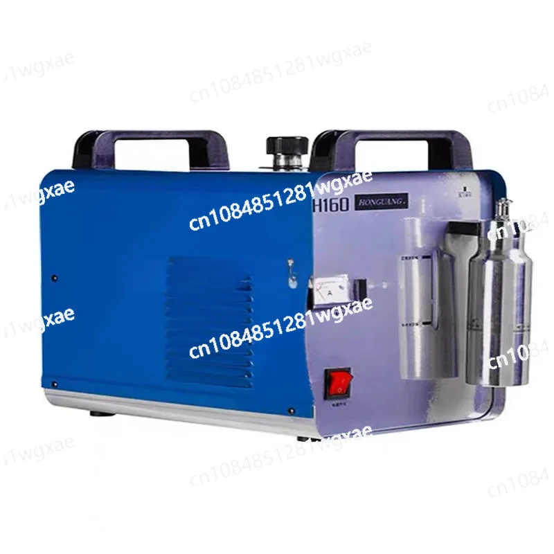 220V flame polishing machine hydrogen and oxygen generator，H160 plexiglass acrylic electrolysis water welding machine