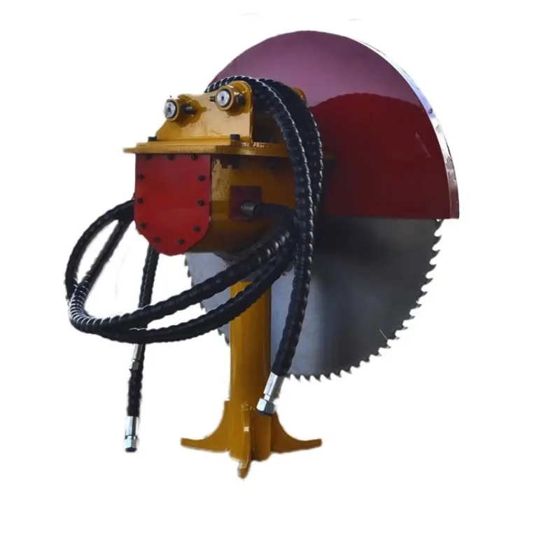 Scie circulaire de vente chaude coupant la scie hydraulique de roche de béton de grès de roche dure pour des machines d'ingénierie de pelle