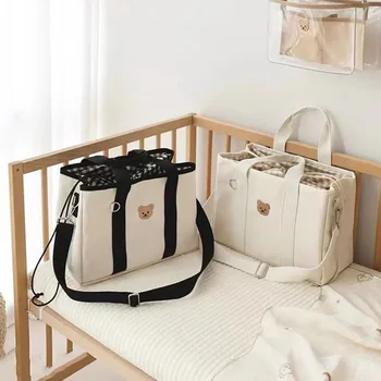 Multi-Pocket Baby Diaper Bag 1