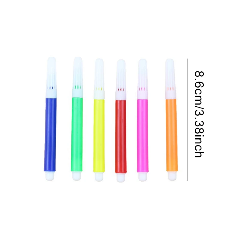 1/3/5/10/15Packs Colorful Graffiti Pen 6pcs/pack Drawing Painting Props DIY Art Coloring Marker School Artclass Rewards Gift ZYF image 6