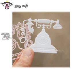 Piggy Craft metal cutting dies cut die mold Retro phone decoration Scrapbook paper craft knife mould blade punch stencils dies