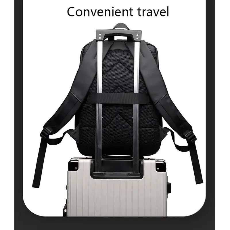 Large Capacity Waterproof Rucksack SchoolBag Business Laptop Backpack Mochilas For Commut Daily Outdoor Travel Weekend Getaway view 5