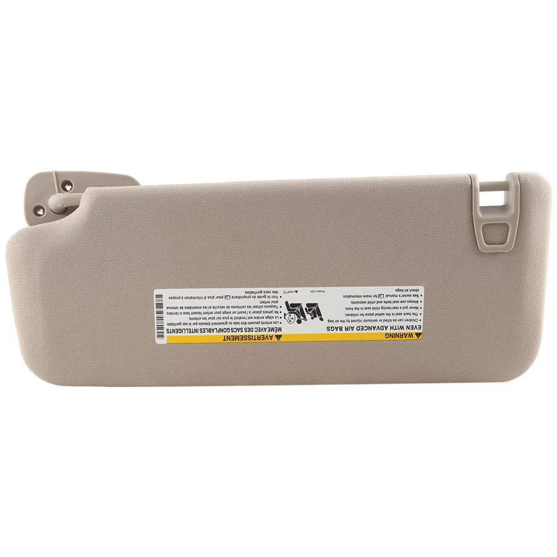 

Right Car Sun Visor For Cadillac Chevy Gmc 2007-2014 Creamy-White Sun Visor 22850310 Accessories