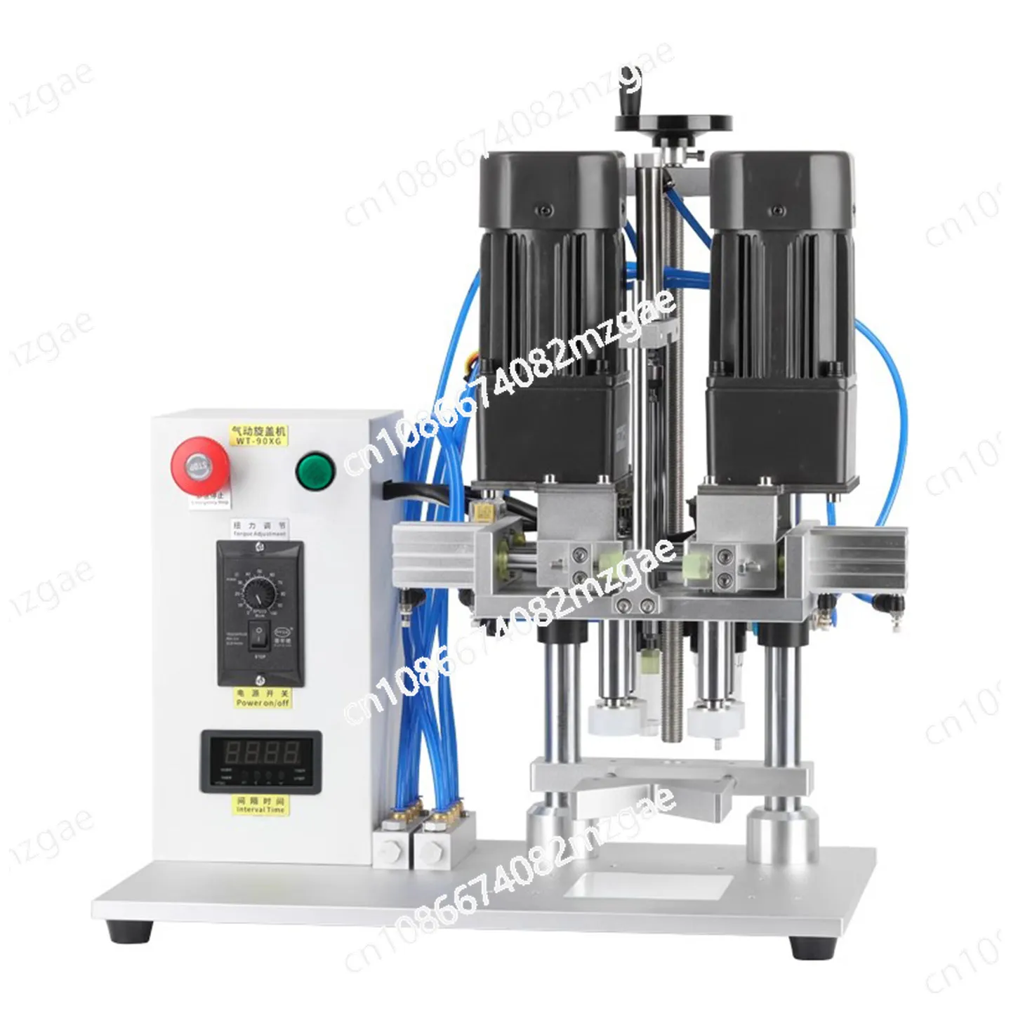 WT-90XG Semi-automatic Capping Machine Pneumatic Capping Machine Capping Machine Tinplate Bottle Cap Automatic