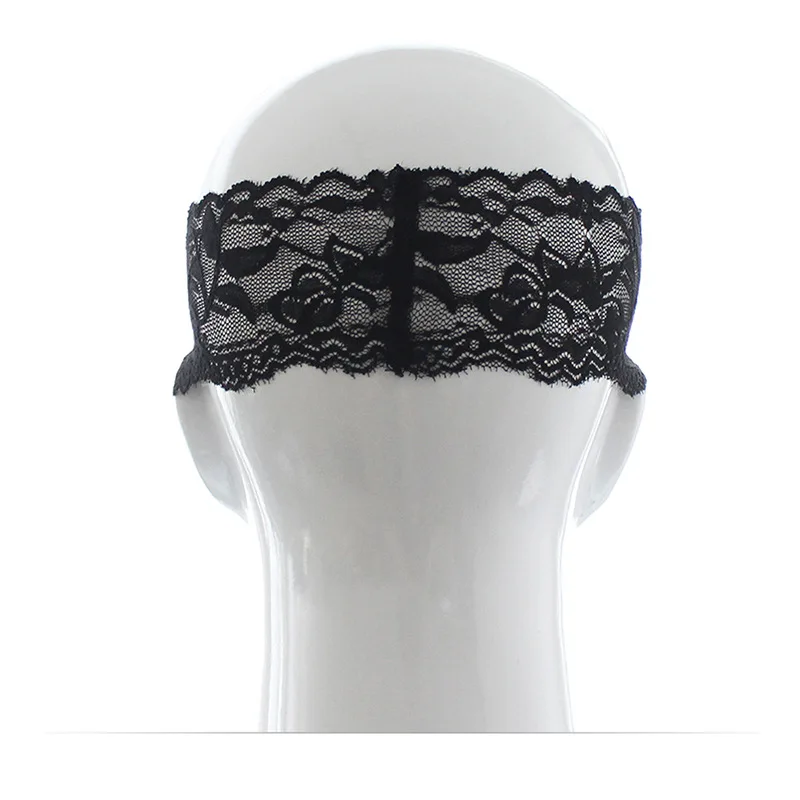 SM Sexy Lace Eye Mask Black See-Through Blindfolds Club Party Masquerade maschere accessori prodotti sessuali per adulti