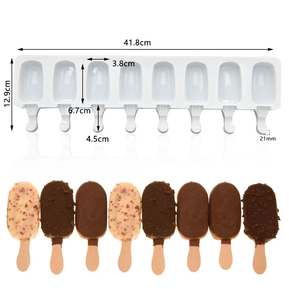8-Hole Ice Cream or cake pop Mold 5