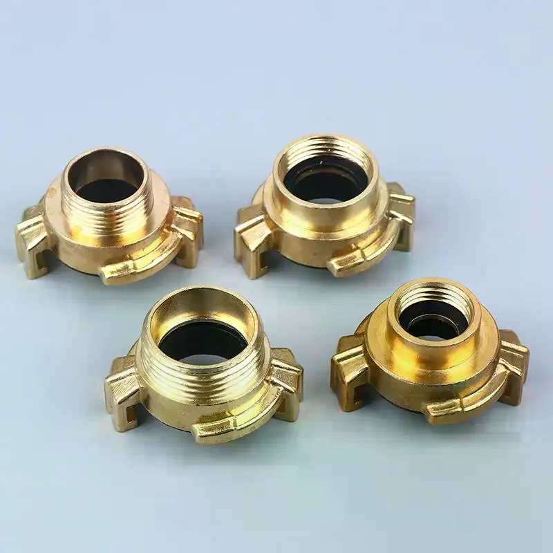 Garden Hose Quick Connect Set, DN15 DN20 DN25 Copper Claw Coupling Tap Connectors