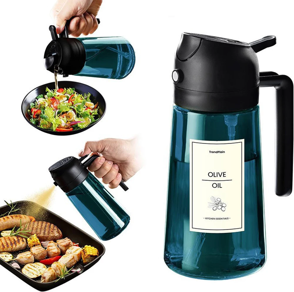 

GGE 2 в 1 распылитель стеклянный дозатор масла 470 мл герметичный распылитель оливкового масла для приготовления барбекю, выпечки салата, кухонные аксессуары
