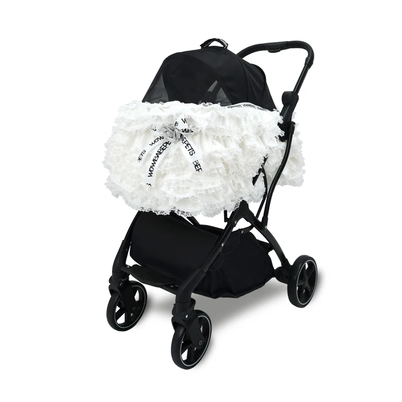 

Manmiao Small and Medium Pet Light Foldable Cart Dog Cat Outdoor Products
