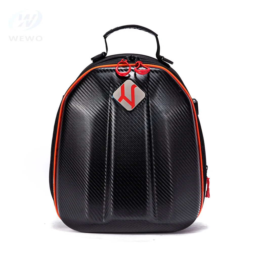 MotorcycleTail Bag Moto Rear Seat Saddle Bag Waterproof Motorcycle Back Seat Pack Biker Large Capacity Backpacks Full Helmet Bag