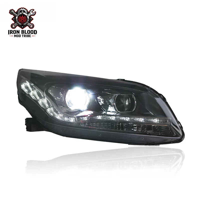 

Suitable for 2012-2014 Chevrolet Malibu headlight assembly modification with LED daytime running lights and dynamic turn signal