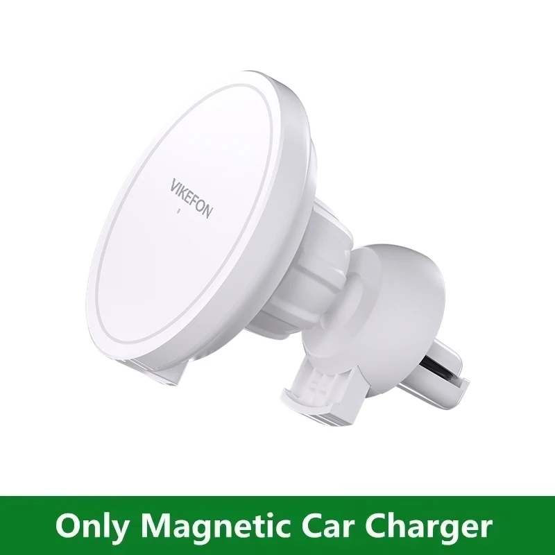Magnetisches kabelloses Autoladegerät für MagSafe iPhone 12 13 14 15 16 17 Pro Max Mini, Lüftungshalterung für das Auto, schnelles Autoladen.
