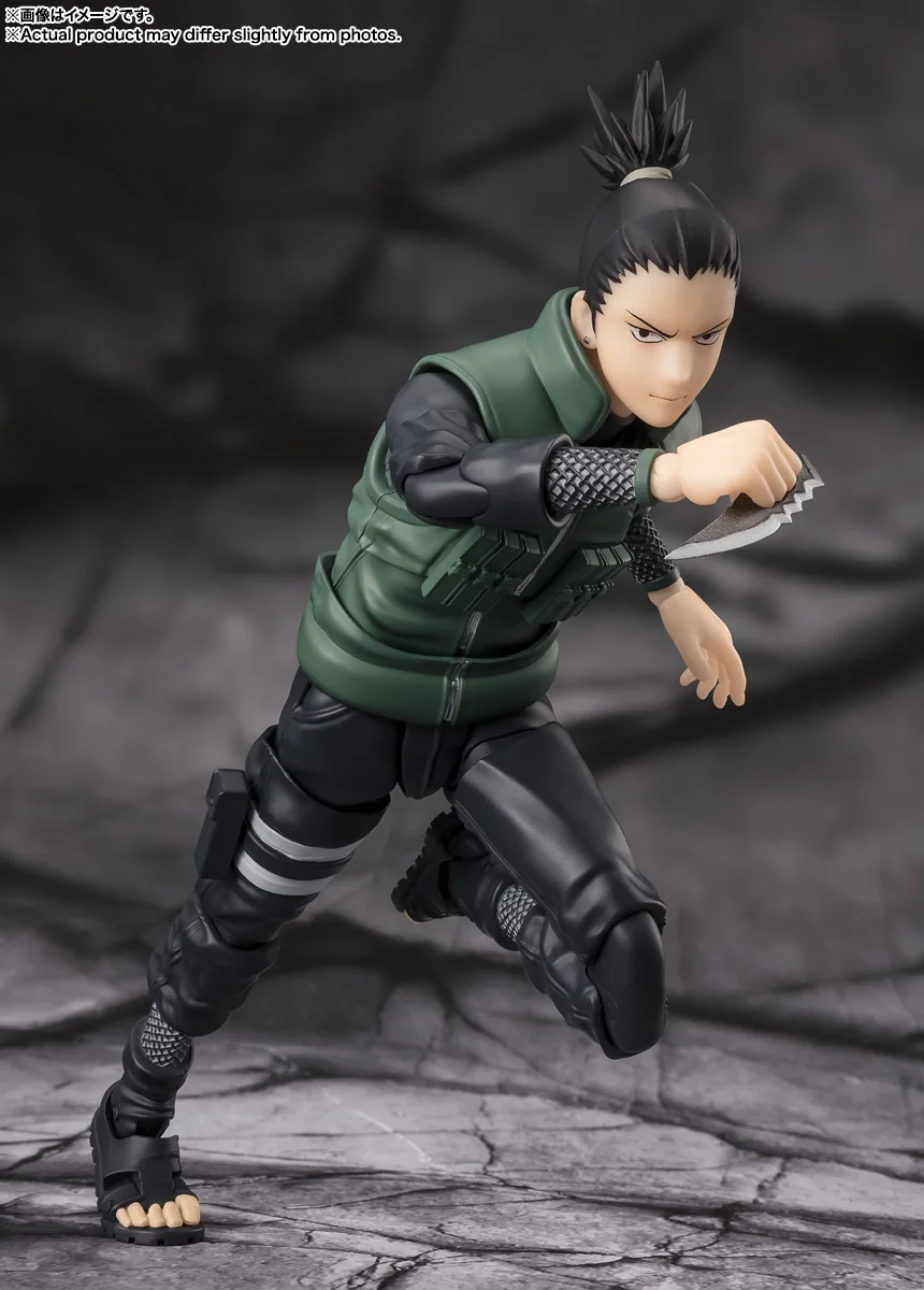 الأصلي بانداي S.H.Figuarts SHF Shikamaru نارا بريليانت ستراتيجيست ناروتو شيبودن شخصيات الحركة البلاستيكية نموذج جمع اللعب