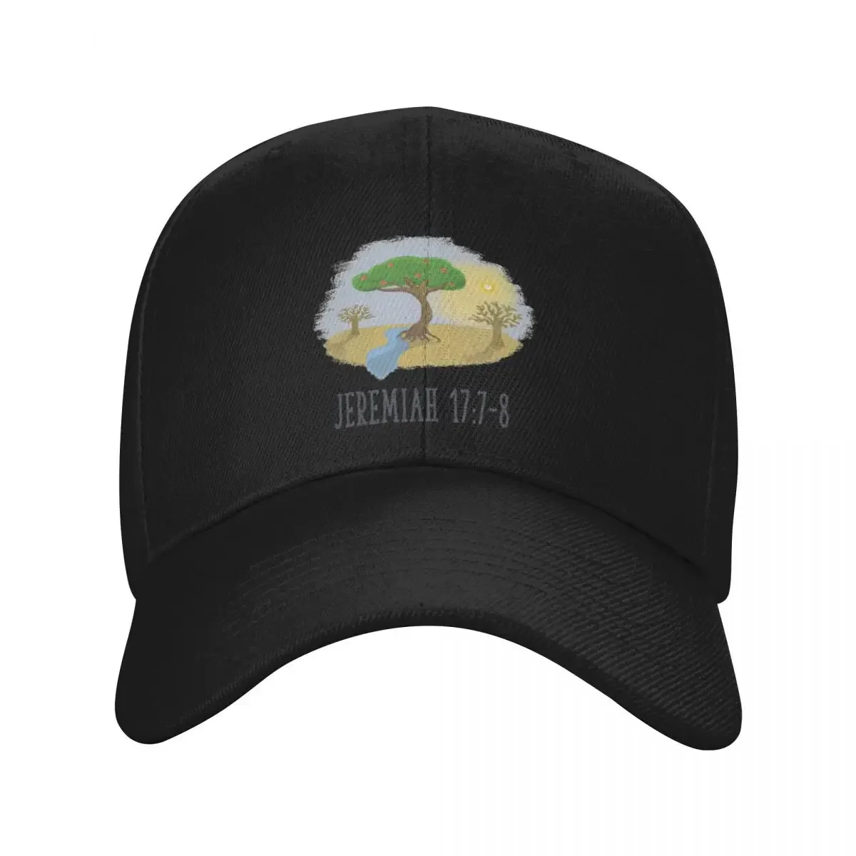 

Jeremiah 17:7-8 Baseball Cap Icon Male hat custom caps hard hat Boy Women's