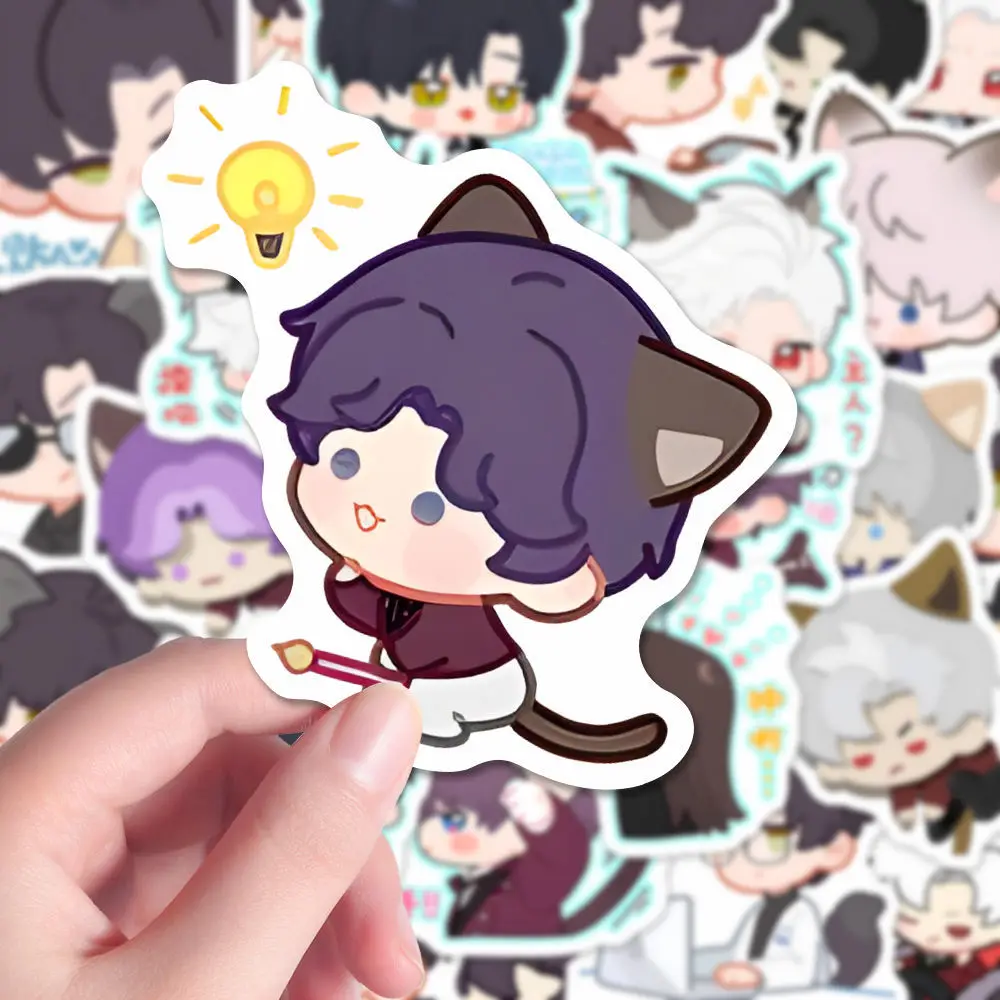 

104 Sheets Love and Deepspace Meow Stickers, Cute Cat Event Waterproof Vinyl Decals, Aesthetic Anime Stickers for Scrapbook DIY​