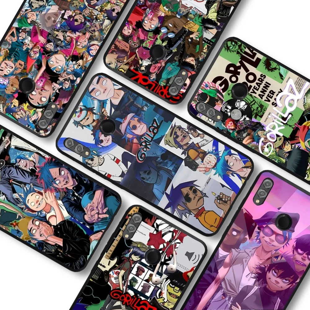 Gorillaz iphone case For Huawei Honor 10 lite 9 20 7A pro 9X pro 30 pro 50 pro 60 pro 70 pro plus