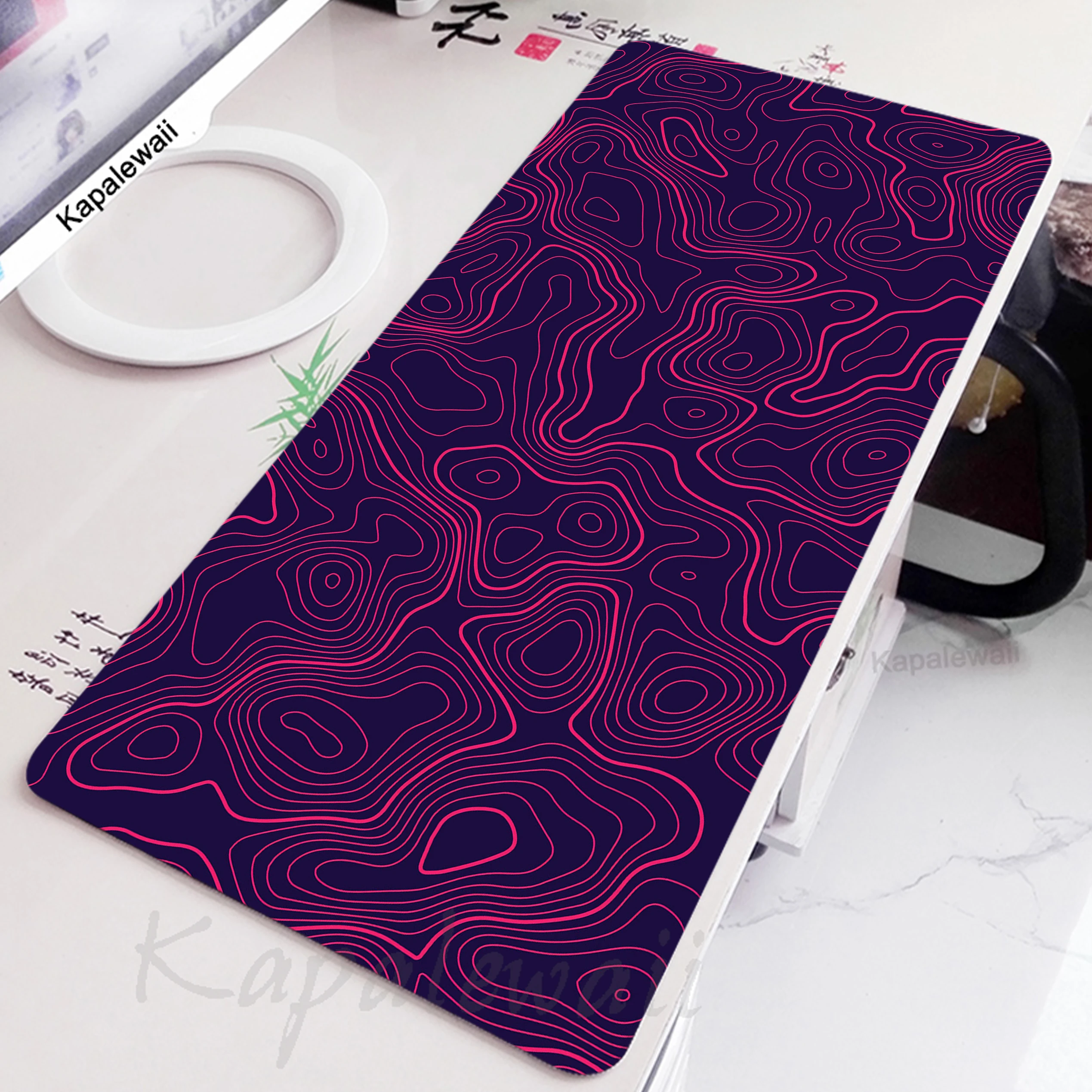 

Topography Mouse Mat Setup Gaming Accessories Mousepad Office Mouse Pad Non-slip Desk Mat Laptop Speed Keyboard Pads 900x400mm