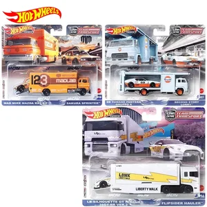 Hot Wheel Culture Car Team, Transport Golf, Nissan, Freedom Walk, Mazda -LKW -Spielzeug für Jungen, 1:64 Premium -Modelle, niedrigeres Eisen 10 Hauptverkaufskarren Eisen - №4