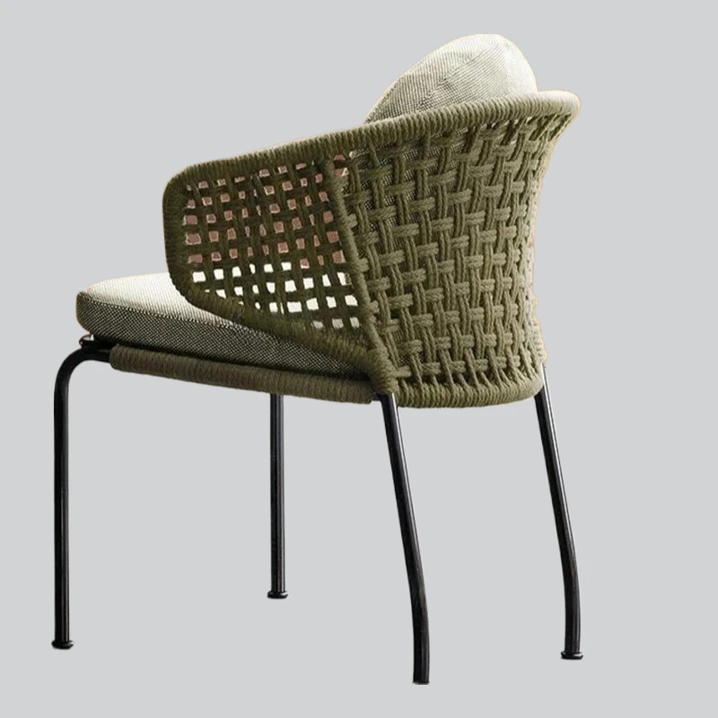 

Лидер продаж, одиночные садовые стулья для двора, защита от солнца, полые спинки, уличная мебель, патио из ротанга