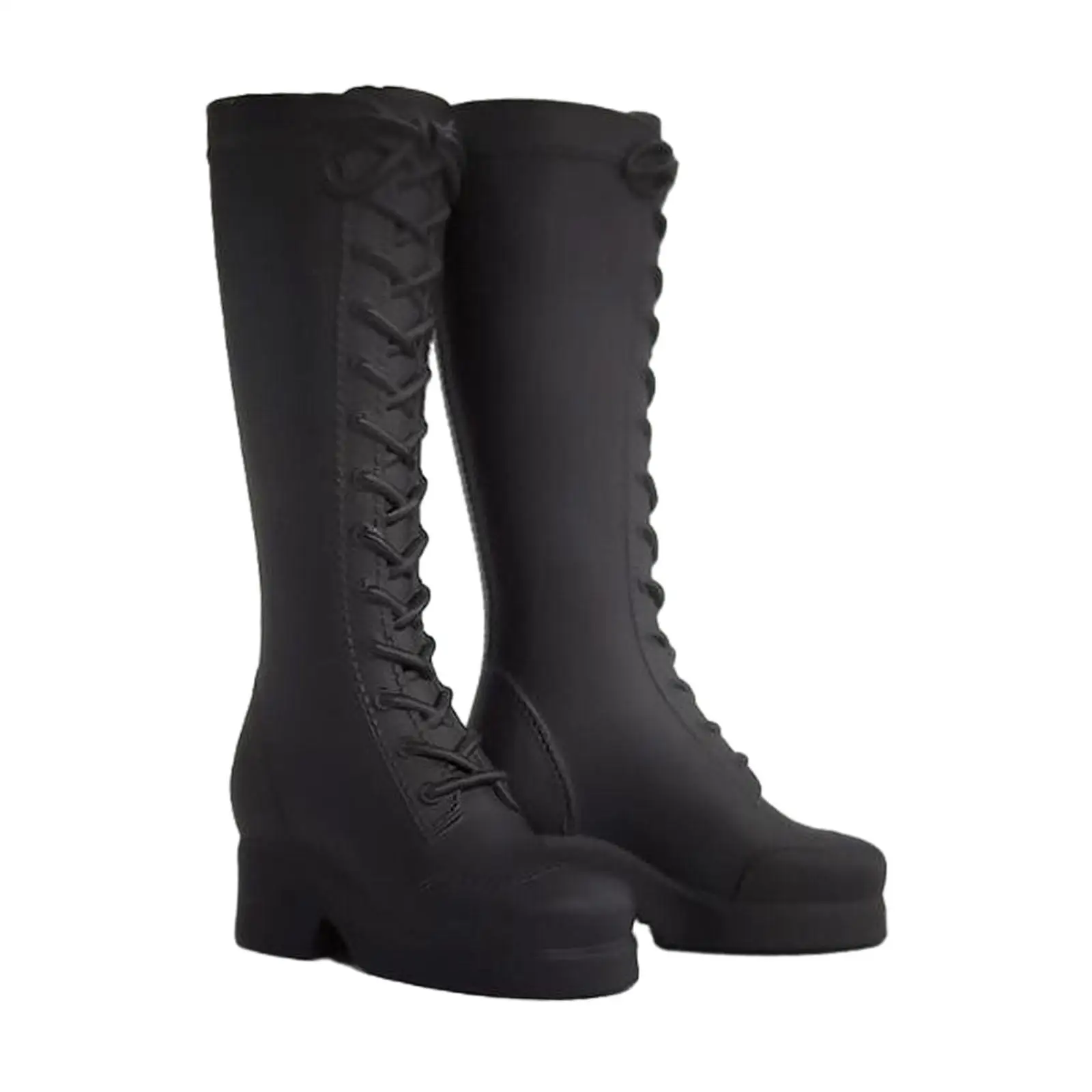 Miniature Figure Shoes Vinyl 1/6 Scale Boots for 12 Inch Female Action Figure Doll Collectible view 6