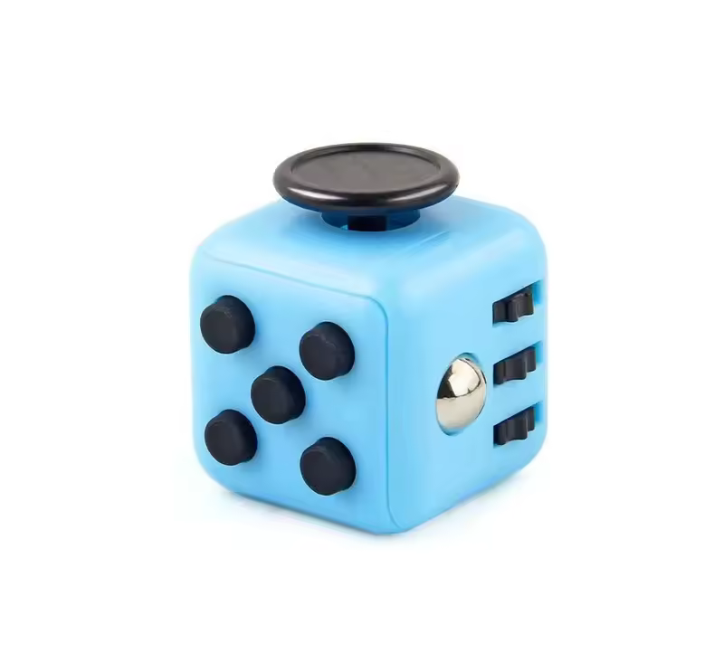 Creative Solid Color Fidget Dice handheld cube Release Stress Autism Anxiety Adult Kids Relief Anti-Stress finger children toys - Image 7