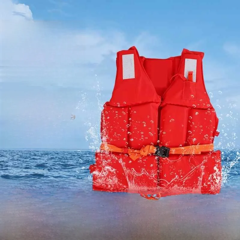 

Professional Life Jacket High Buoyancy Vest for Adults Lightweight Breathable Portable for Boating And Water Sports