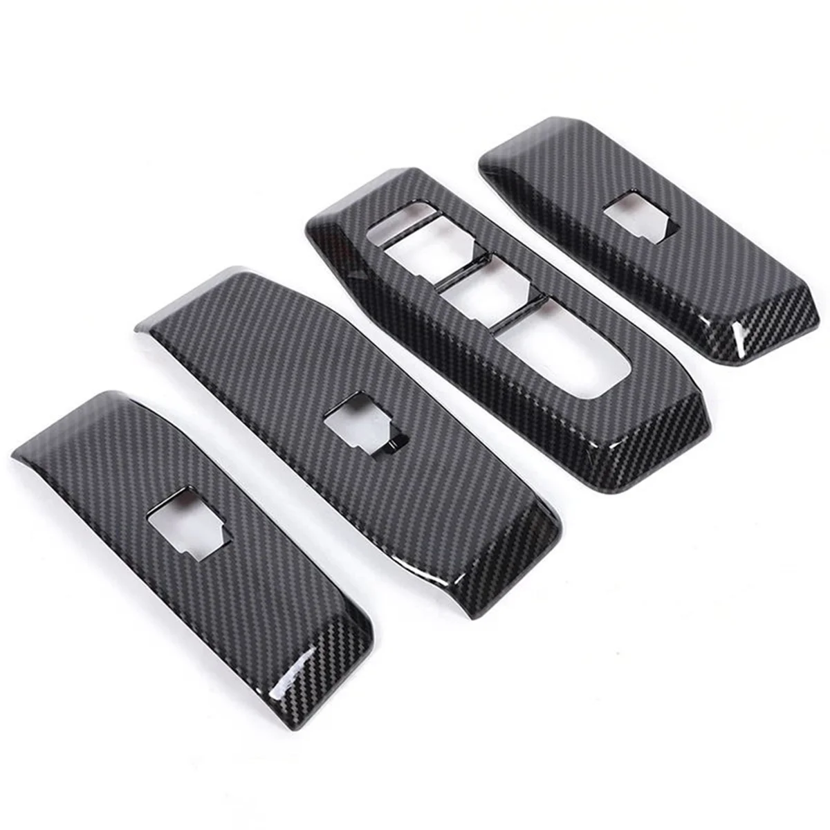 LHD for Land Cruiser 250 Prado LC250 2024 Lift Switch Panel Cover Trim Interior Accessories Carbon Fiber