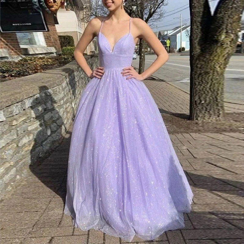 FDHAOLU Sexy paski Spaghetti suknie balowe szata De wieczór Femme Vestidos Elegantes Para Mujer linia piętro długość RU166