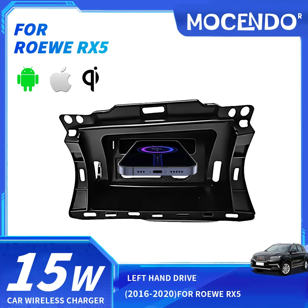 Car charger For ROEWE RX5 2016-2020 wireless charger for car fit xiaomi,iphone phone  accesorios para auto tools