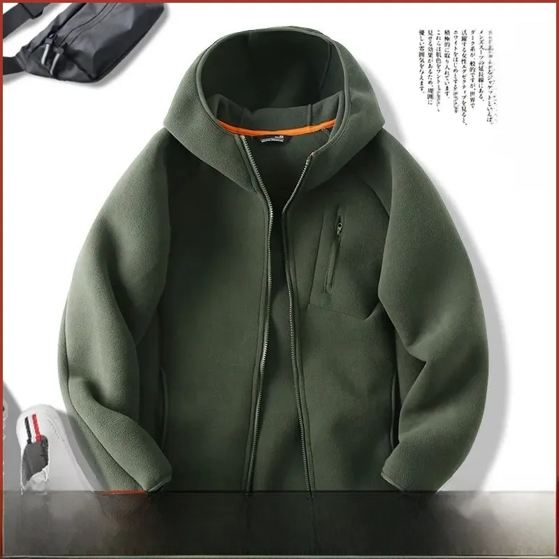 

Premium Fce Lined Jaet for Men And Women Heavyweight Recommended Outdoor Autumn Winter Stand Fit Hooded Coat Trendy