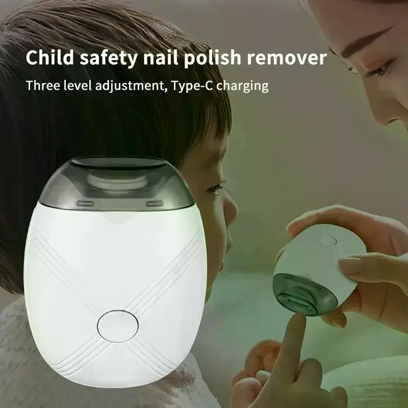 /ACR/Filer Rechargeable Fingernail Polisher With Light Automatic Electric Nail Clipper For Nail Care And Polishing Electric Nai