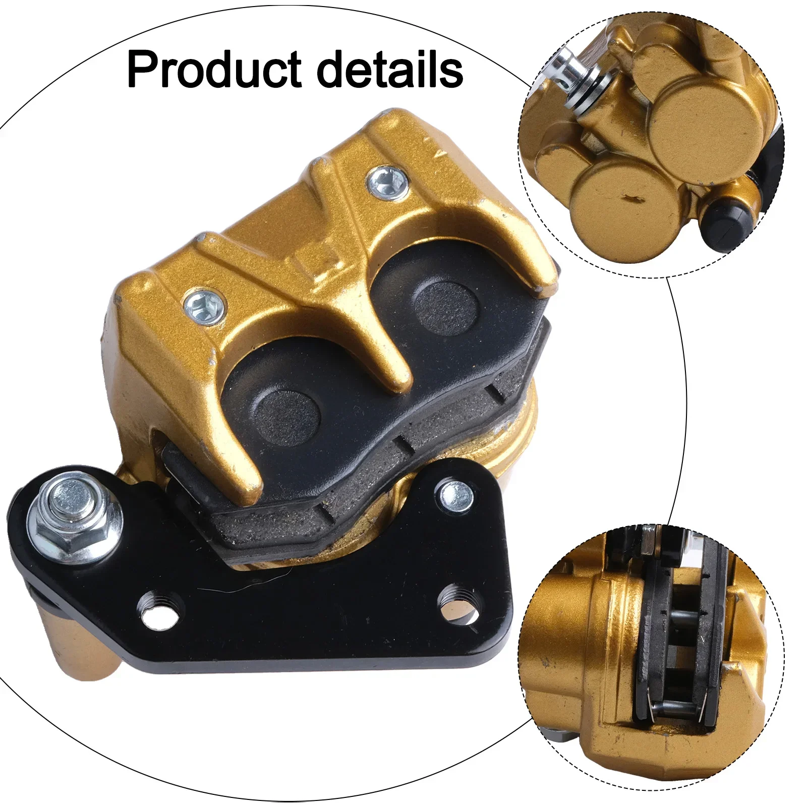 

Electric Bike Disc Brake Caliper Mechanical Wire Pull Disc Brake Caliper For E-bike E-scooter Cycling Brake Accessories
