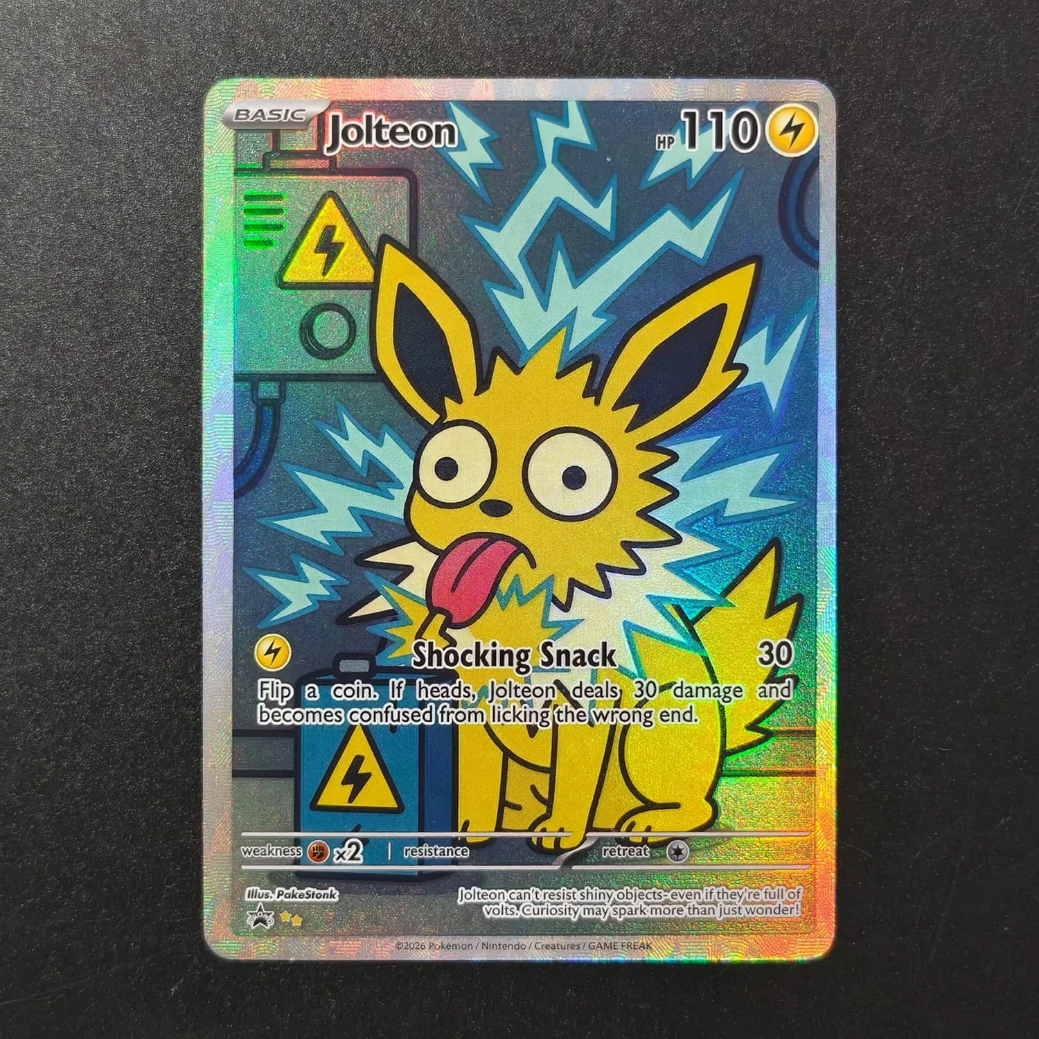 DIY PKM Card Eevee Evolutions Derpy Card 9Pcs Set Sylveon Umbreon Espeon Holo Foil Anime Meme Trading Game Collection Cards Gift