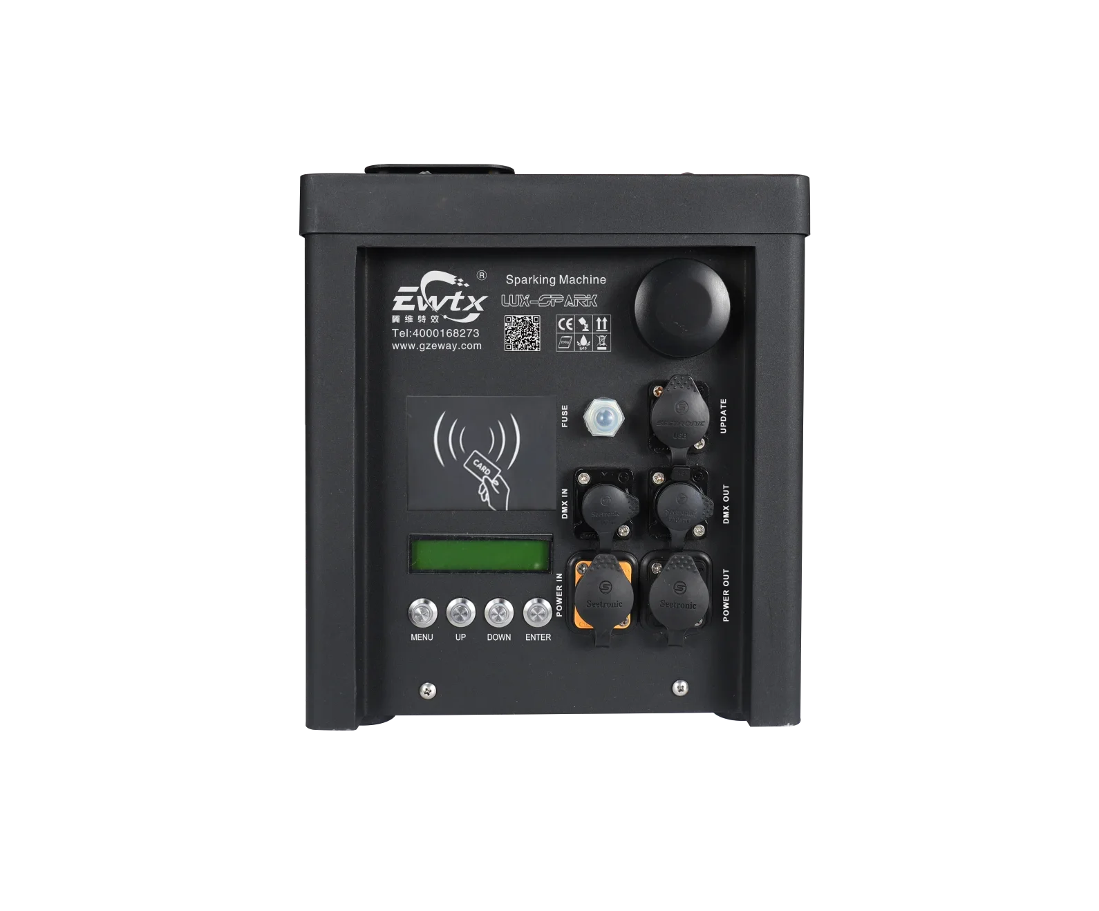 Stable Waterproof 570 W LUX-SPARK Cold Sparking Machine Fireworks Machine for Wedding DJ Music Lighting Audio Party Stage Effect