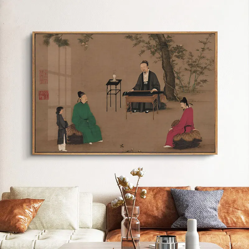 Traditional Chinese Calligraphy zhao ji ArtWork Manuscript Canvas Painting Poster Print Wall Art Picture Home Decor Cuadros