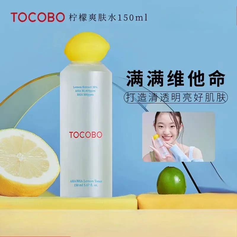 

TOCOBO 150ml Lemon VC Whitening Toner Original SkinCare Brightening Exfoliating with Salicylic Acid Gentle Moisturizing Beauty
